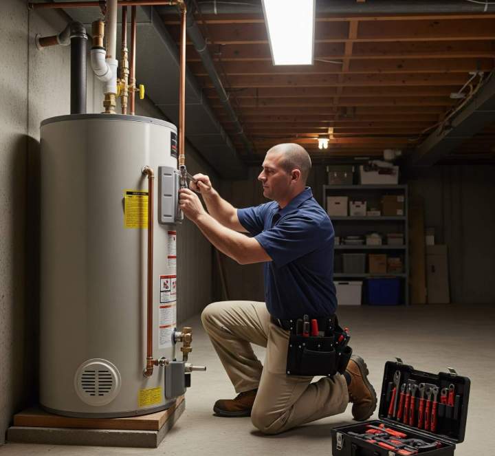 Installation de chauffe-eau Limoges