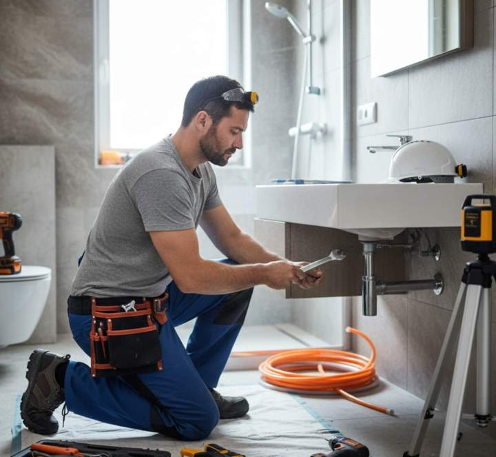 Pose de salle de bain Limoges